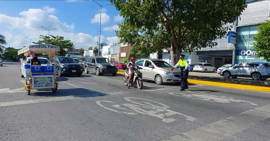 El gobierno local promueve la seguridad vial tras renovación de carriles