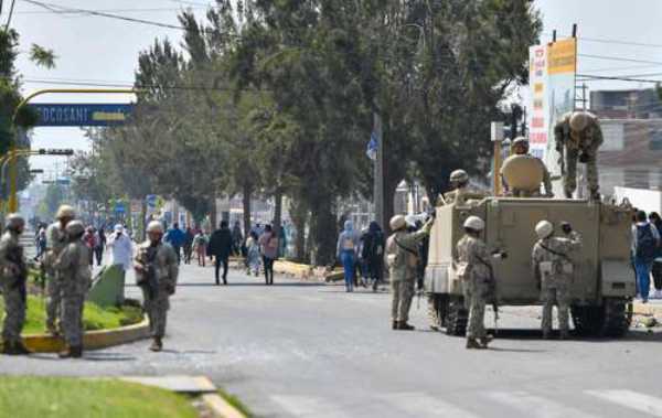 El gobierno peruano declara estado de emergencia en todo el país