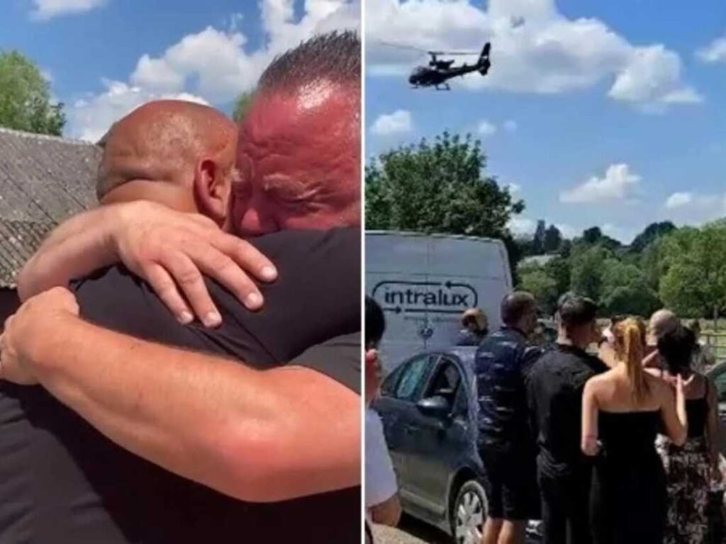 El increíble engaño del hombre que fingió su propia muerte en un funeral: una broma con helicóptero que se volvió viral