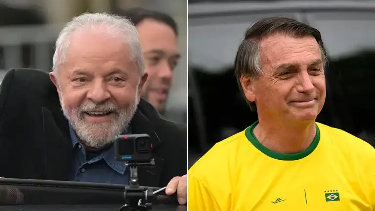 Elecciones en Brasil habrá una segunda vuelta. Lula venció a Bolsonaro por 5 puntos