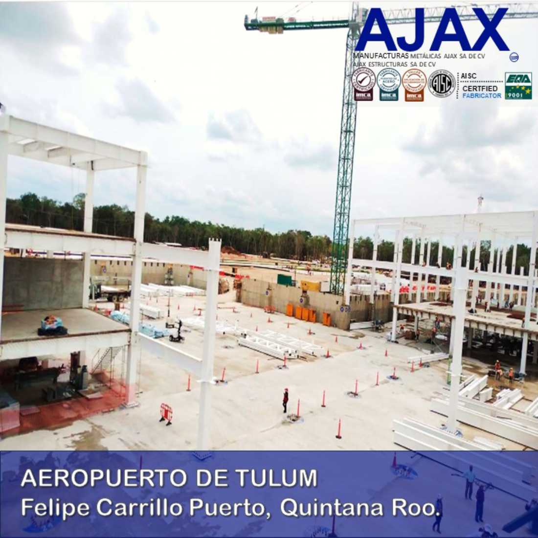 Empresas Avanzan en la Construcción del Aeropuerto de Tulum