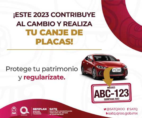 ▷En 2023, los autos en Quintana Roo deberán cambiar placas | Info Caribe