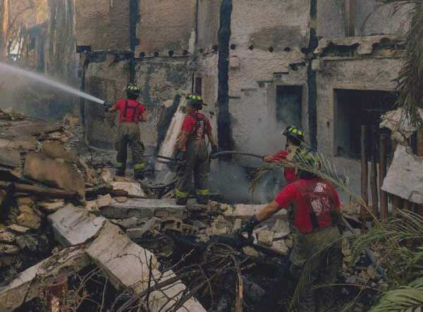 En Holbox se incendiaron dos hoteles 1