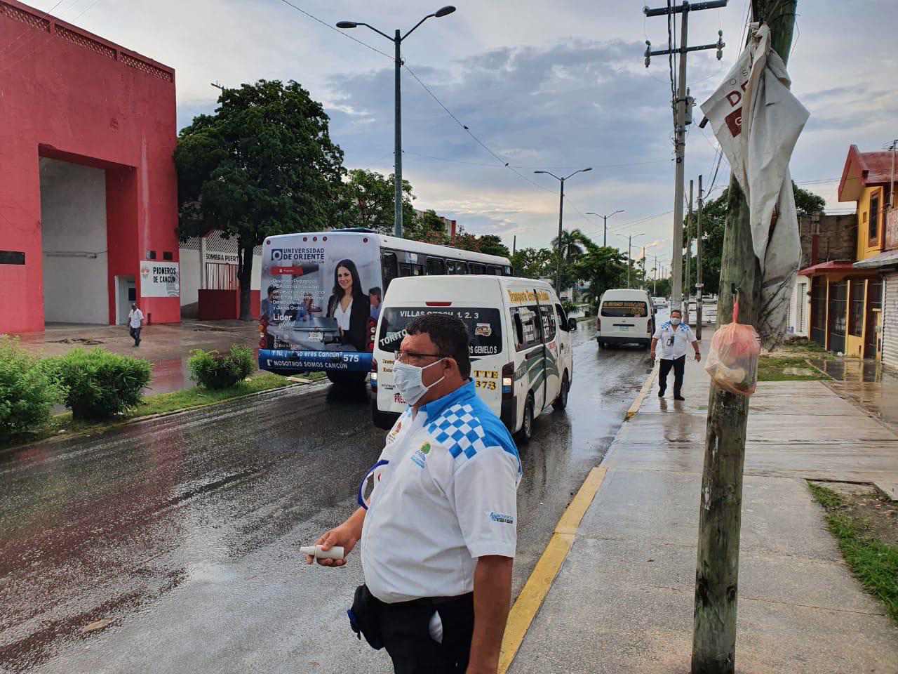 Escasez de recursos en Imoveqroo Cancún para supervisar el transporte público