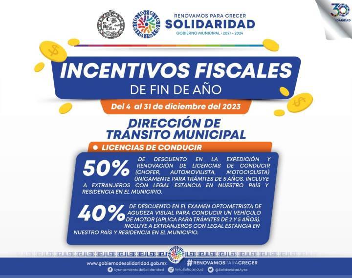Estimulo Fiscal Apoyo Directo a la Economia Familiar en Playa del Carmen 2