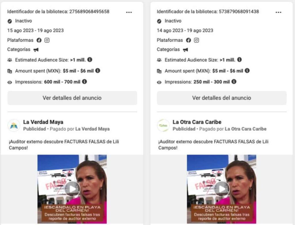 Estrategia de Desinformacion y Difamacion Campana en Redes Sociales Contra Lili Campos 2