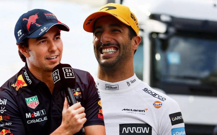 Evaluando el futuro: Christian Horner sopesa el reemplazo de Pérez por Ricciardo en Red Bull