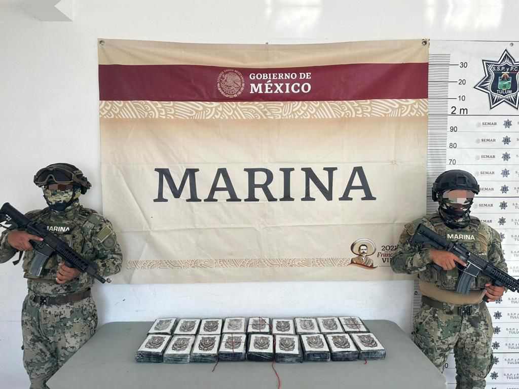 Exitosa Operacion Naval Descubre Sustancia Ilicita Cerca de Akumal Quintana Roo 1