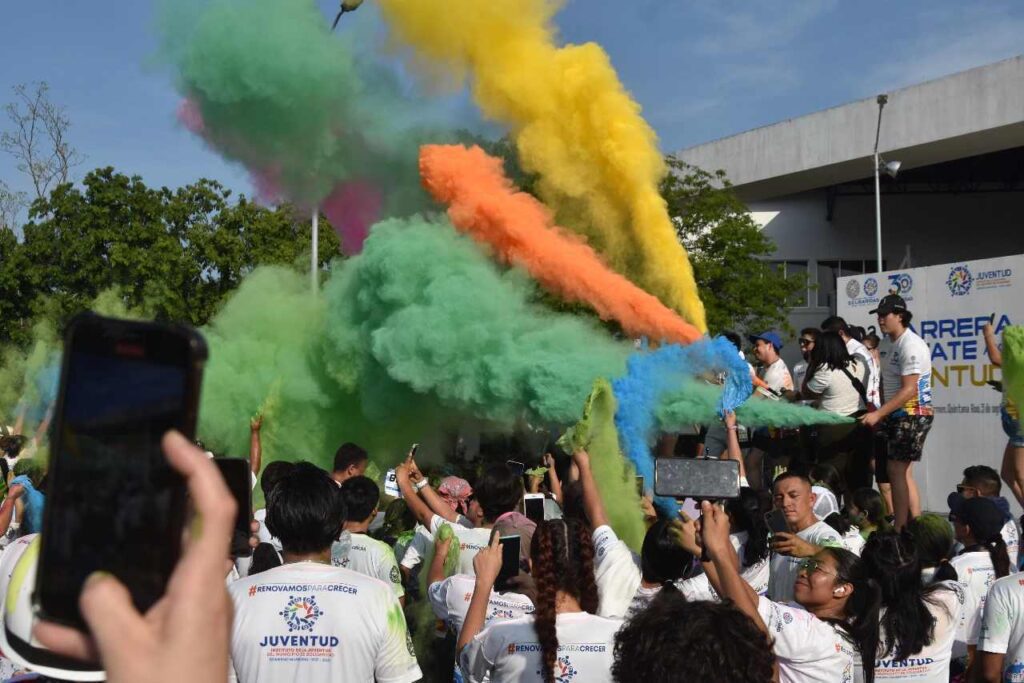 Exitoso Evento Anual en Solidaridad Carrera Juventud en Colores y Diversion 1