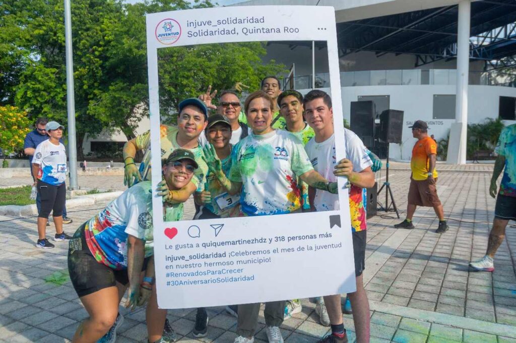 Exitoso Evento Anual en Solidaridad: Carrera "Juventud en Colores y Diversión"