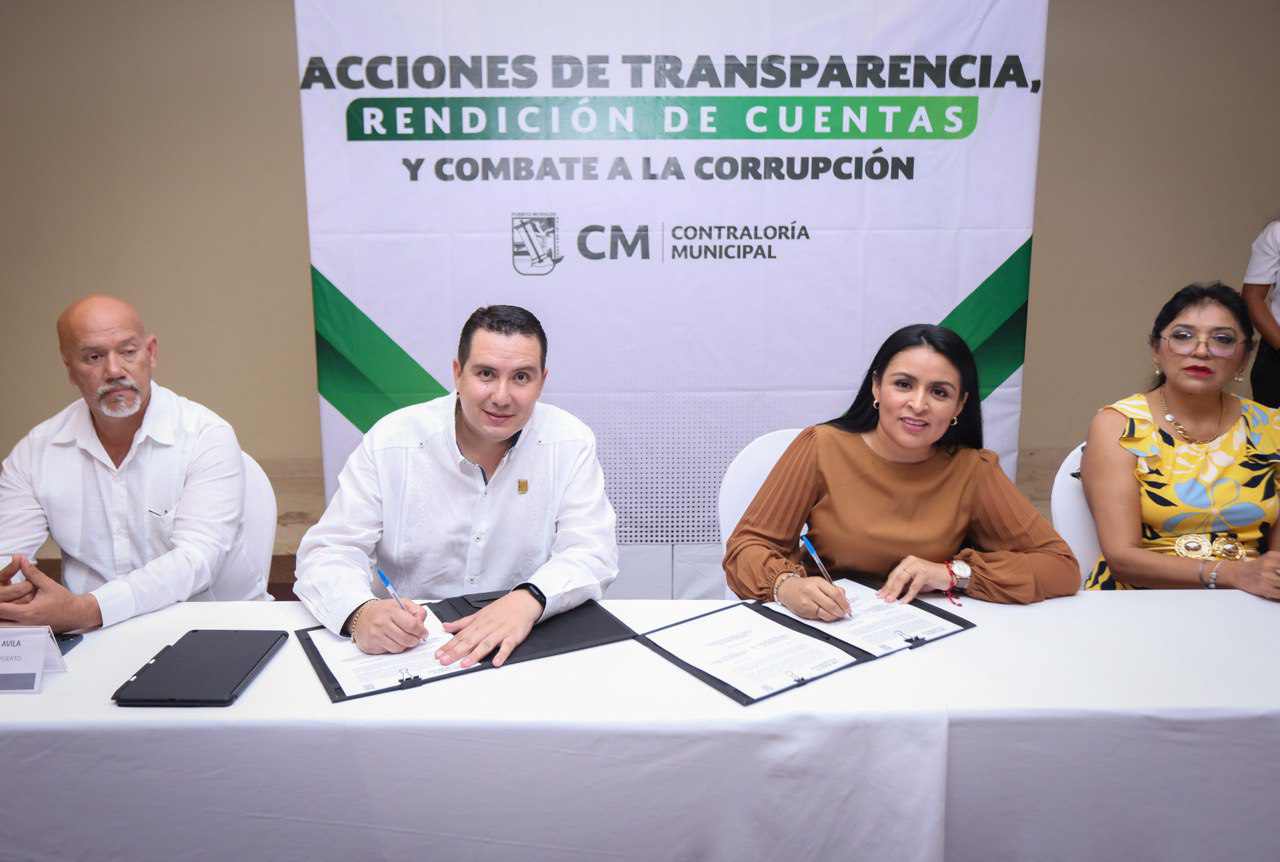 FIRMA GOBIERNO DE PUERTO MORELOS CONVENIO DE COLABORACIÓN CON EL TRIBUNAL DE JUSTICIA ADMINISTRATIVA DE QUINTANA ROO