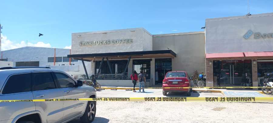 Fiscalía de Quintana Roo no tiene detenidos por asalto en Starbucks de Tulum