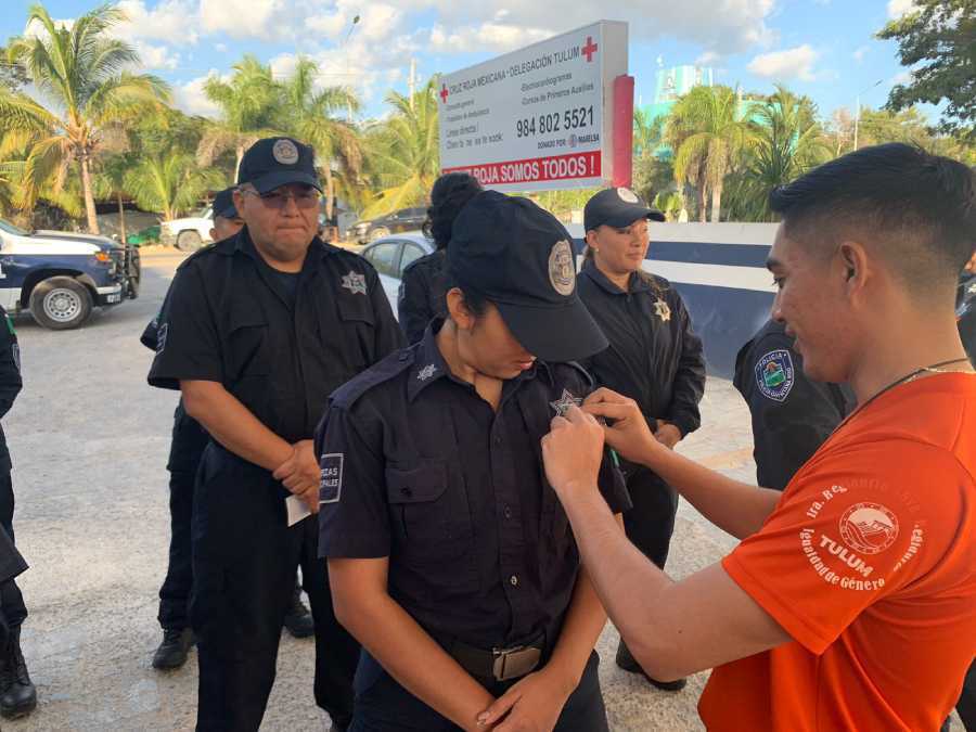 Fortalecimiento de la defensa de la igualdad de género en la policía de Tulum