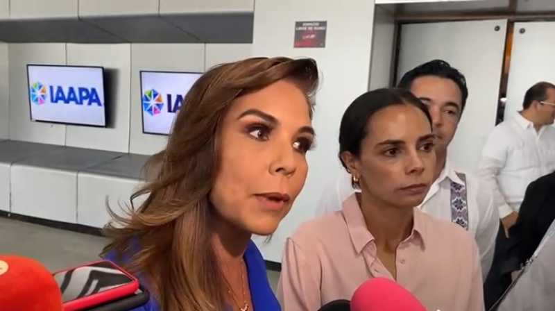 Gobernadora de Quintana Roo descarta freno de proyectos federales por la salud de AMLO