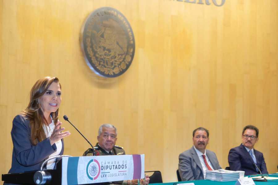 Gobernadora de Quintana Roo inaugura Foro de Infraestructura Transformadora en la Cámara de Diputados