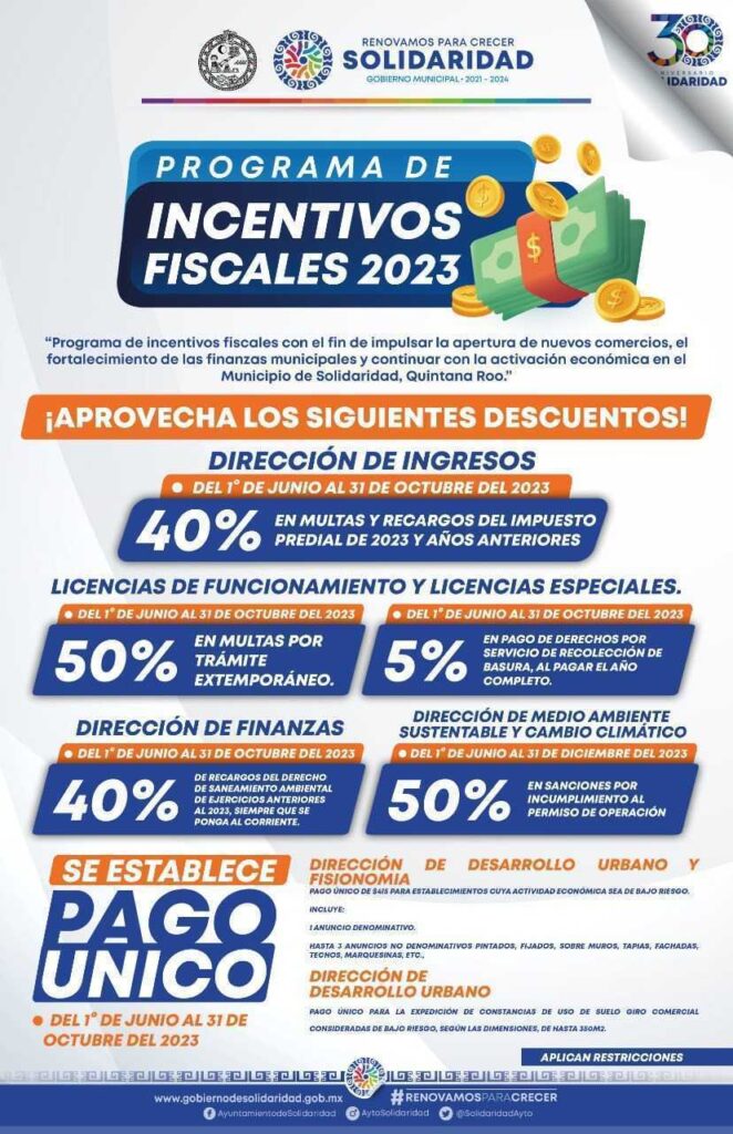 Gobierno municipal impulsa la economia local con descuentos para contribuyentes 2