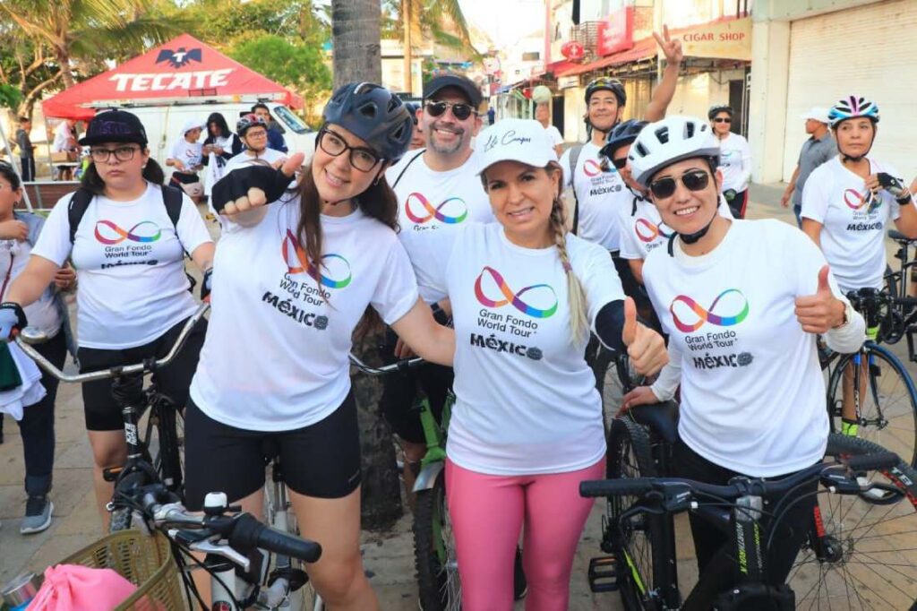 Gran Fondo World Tour llega con éxito a Playa del Carmen