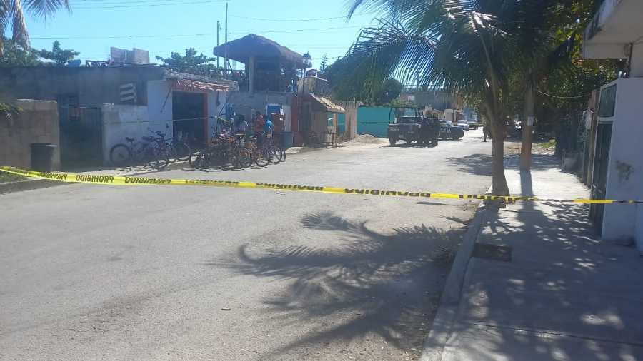 Herida de bala en taller de bicicletas en Playa del Carmen