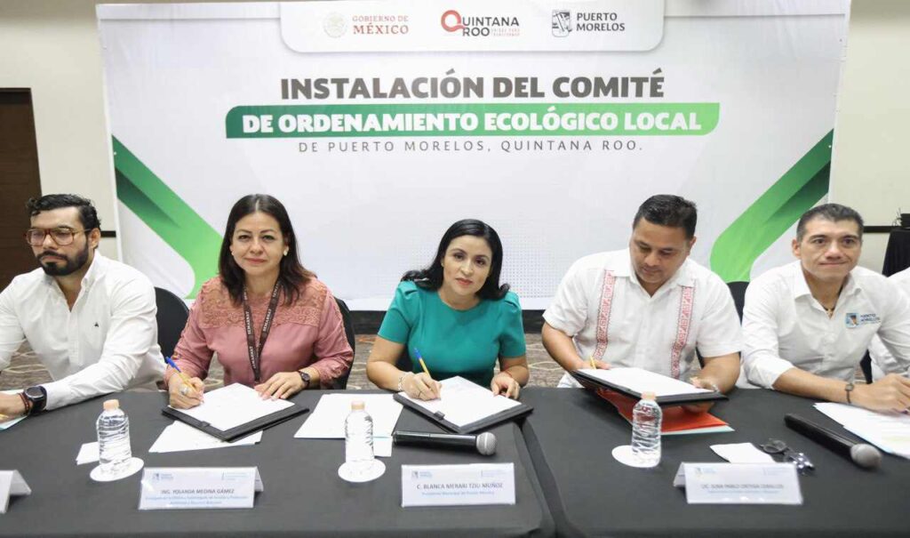 INSTALAN EL COMITÉ DE ORDENAMIENTO ECOLÓGICO LOCAL DE PUERTO MORELOS 1 INSTALAN EL COMITE DE ORDENAMIENTO ECOLOGICO LOCAL DE PUERTO MORELOS 1