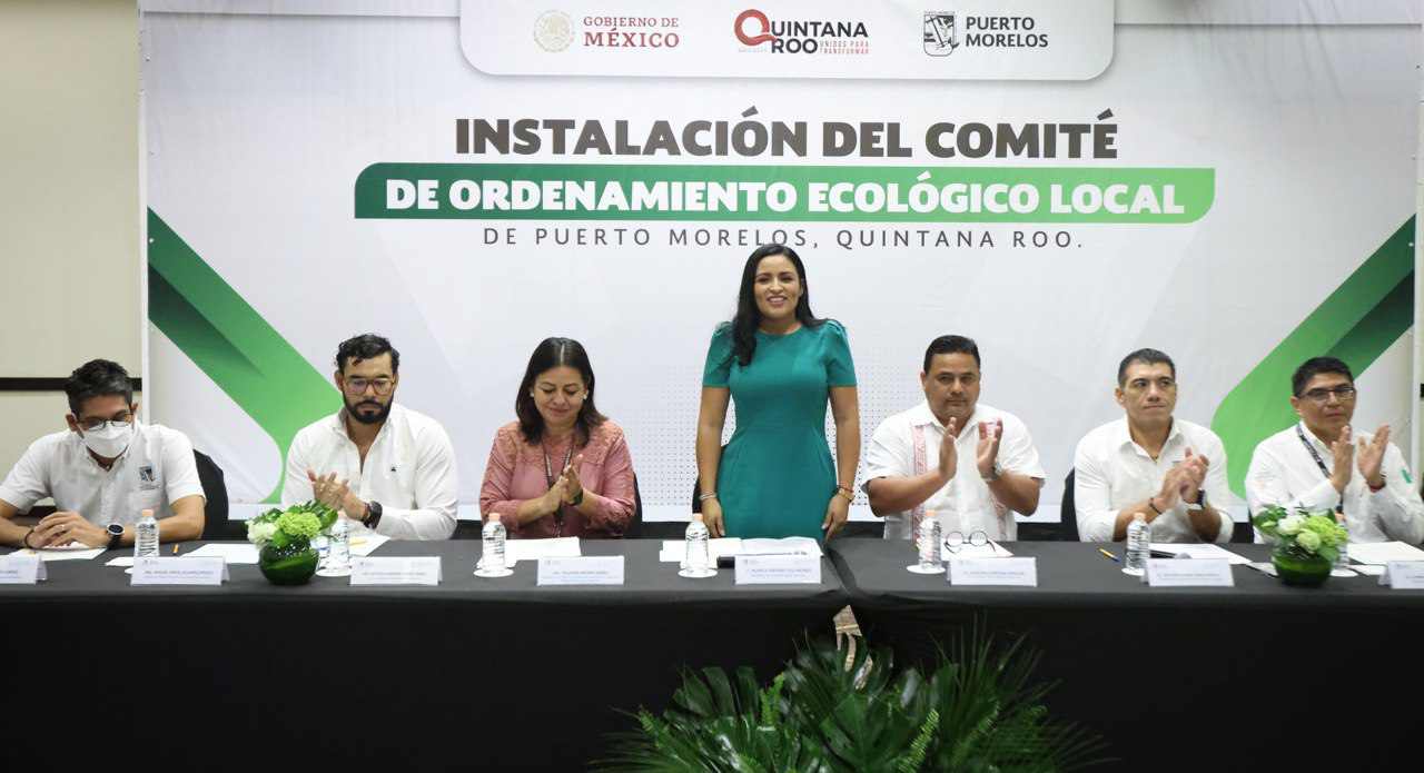 INSTALAN EL COMITÉ DE ORDENAMIENTO ECOLÓGICO LOCAL DE PUERTO MORELOS