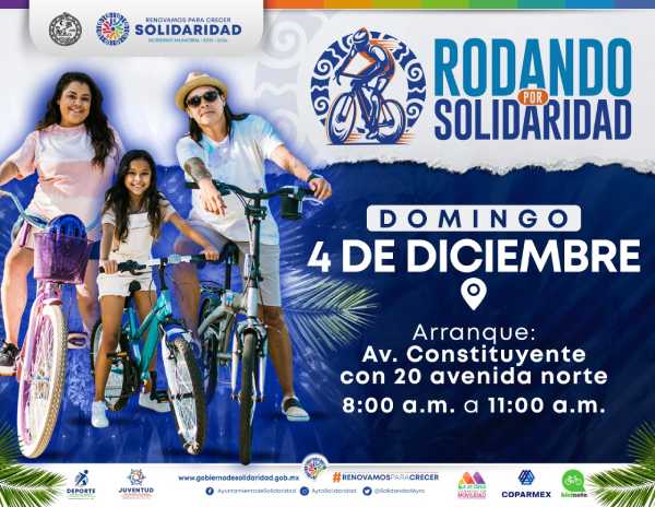 Impulsan por la inclusión con “Rodando por Solidaridad”