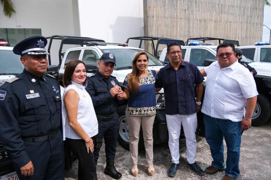 Impulso a la Seguridad Ciudadana: Mara Lezama Fortalece Municipios con Nuevas Unidades en Cozumel
