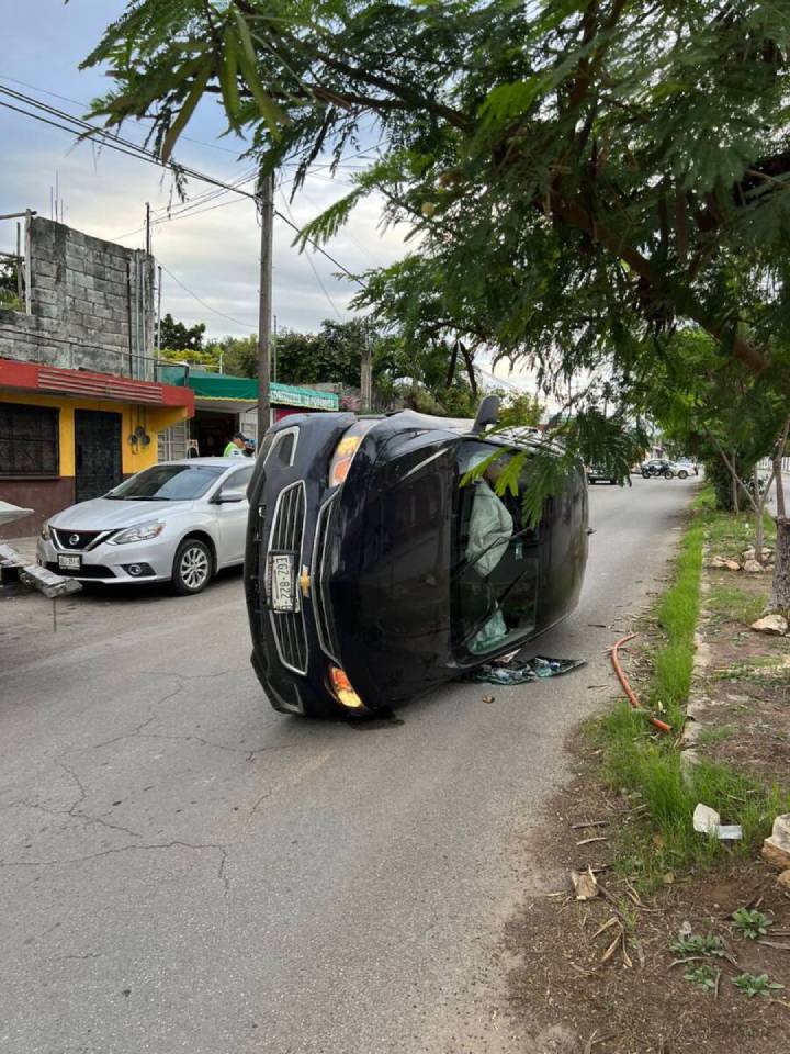 Incidente de Tráfico en Vía Principal de Chetumal