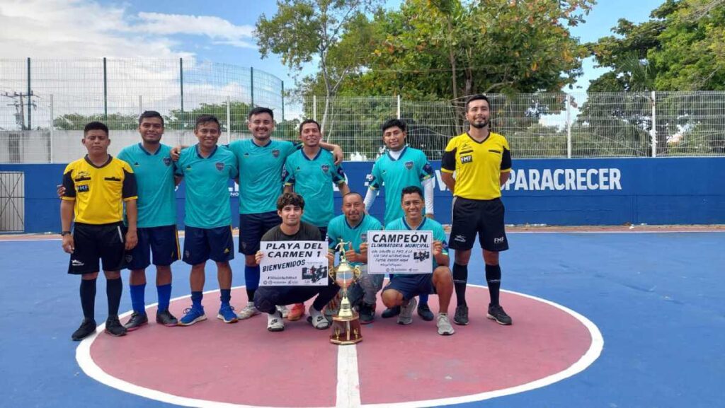 Intégralo se Alza como el Ganador en la Eliminatoria Municipal para la 5ª Copa Internacional Futsal Riviera Maya