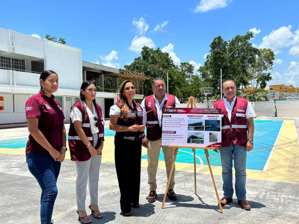 Inversion Educativa de Calidad en Marcha Mara Lezama Inspira con Obras Escolares en Quintana Roo 1