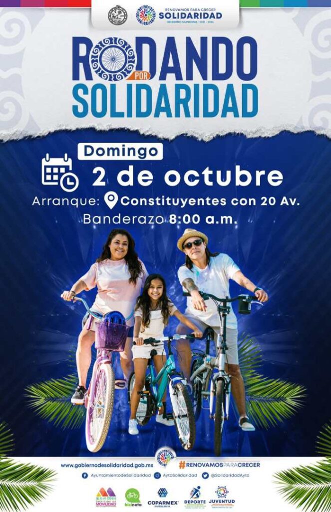 Invitan a la segunda edición de “Rodando por Solidaridad”