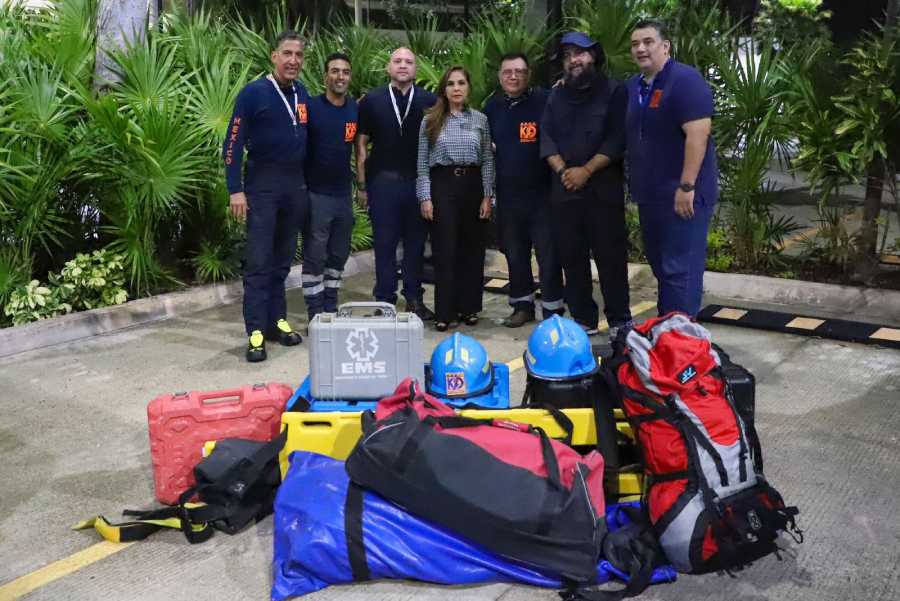 La Agrupación "Search and Rescue" de Quintana Roo responde a la crisis en Turquía
