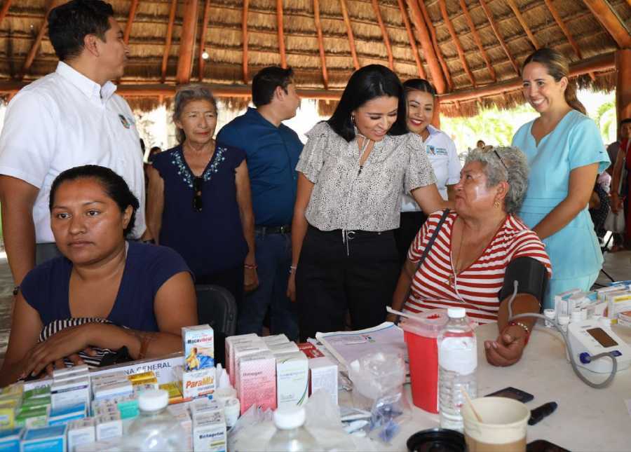 La atención a la salud de niños y niñas de Puerto Morelos es prioritaria, confirma Blanca Merari