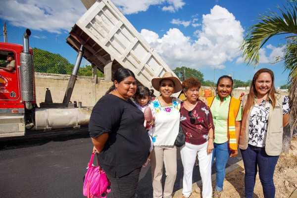 La gobernadora Mara Lezama impulsa la modernizacion de vialidades en Chetumal 2