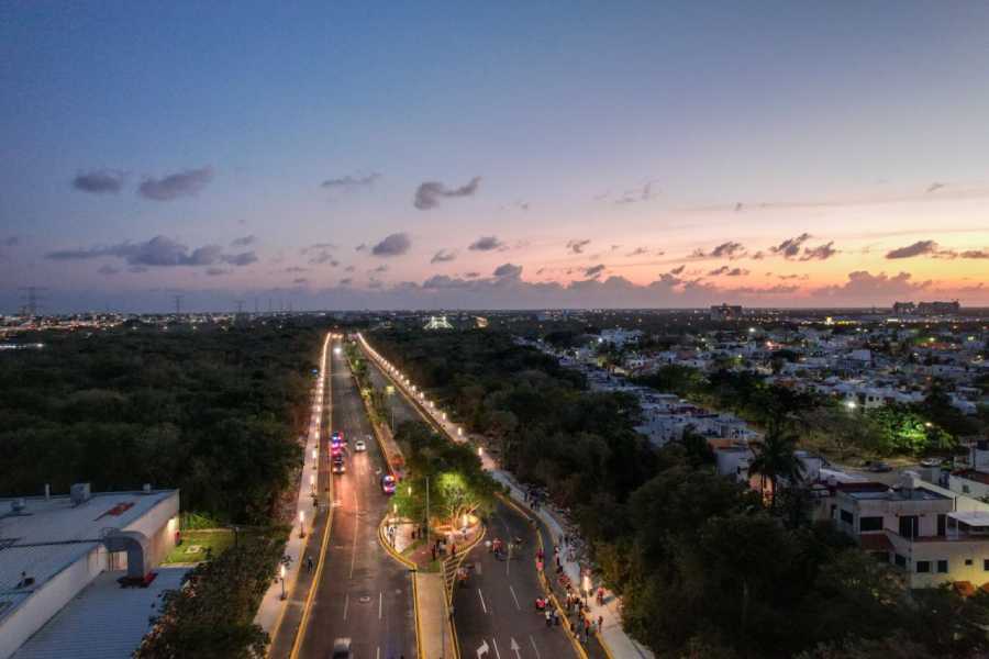 La presidenta Lili Campos inaugura la Av. 65 en Playa del Carmen con énfasis en la movilidad urbana y el cuidado ambiental