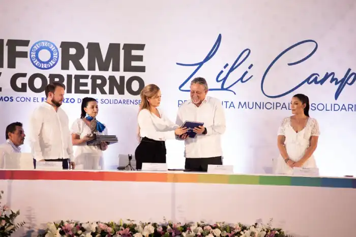 La renovación de Solidaridad avanza Lili Campos