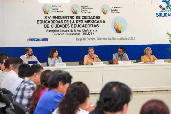 Lili Campos Inaugura el XV Encuentro de Ciudades Educadoras 2