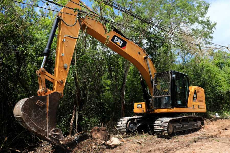 Lili Campos impulsa el desarrollo de Cristo Rey con la construccion de un area deportiva 2