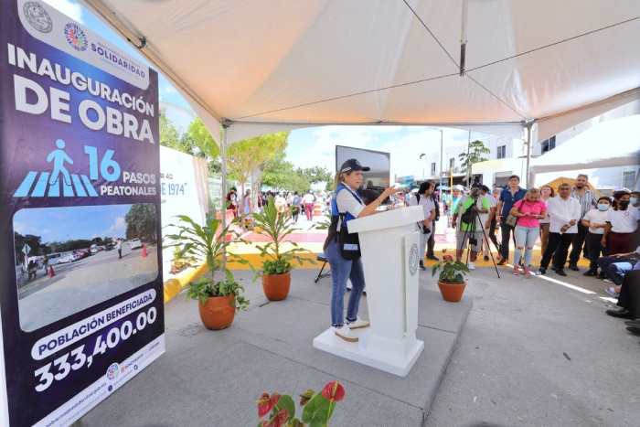 Lili Campos le da mucha importancia a la seguridad de los estudiantes