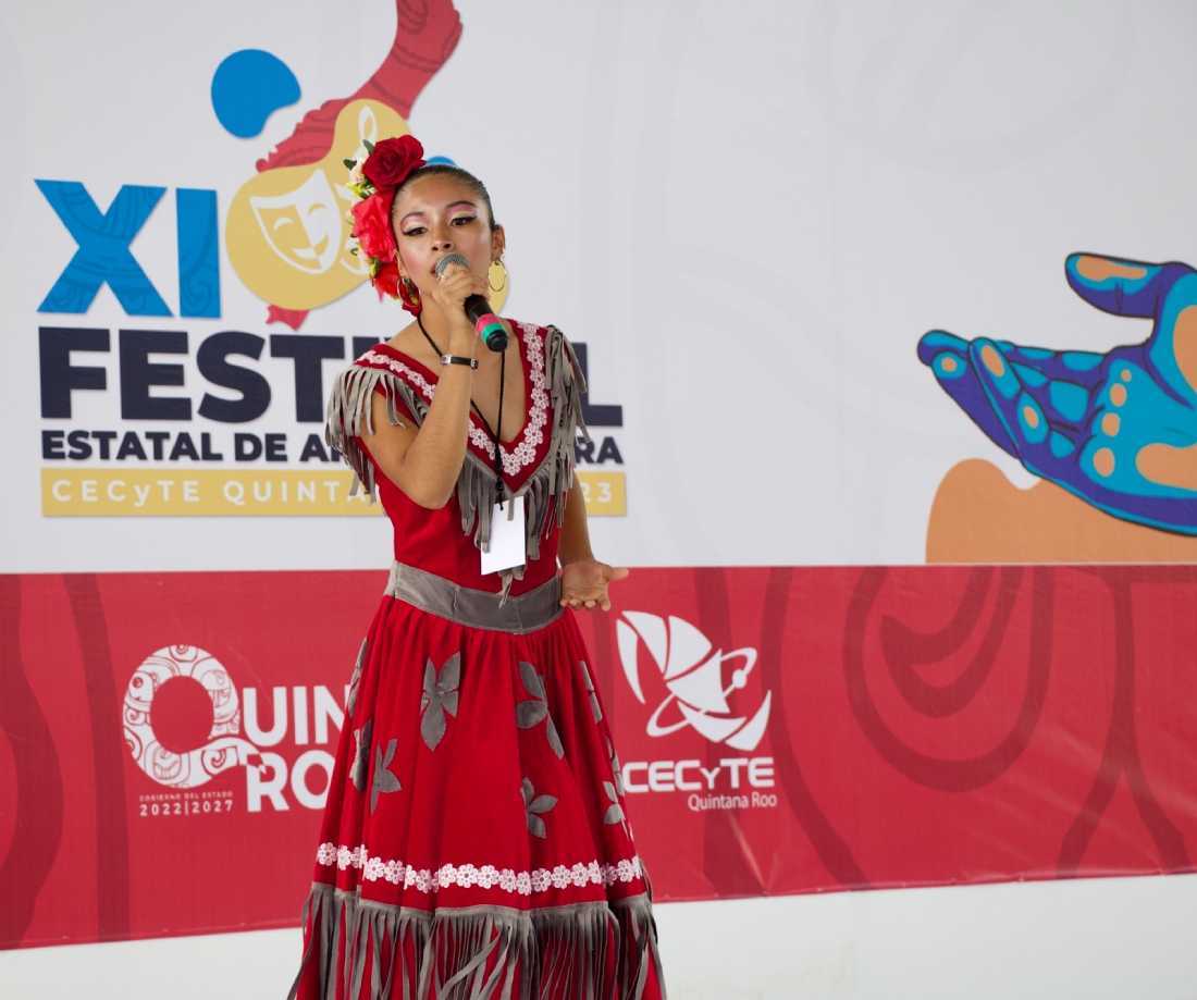 Logros destacados de jóvenes de Leona Vicario en el Festival Estatal de Artes y Cultura del Cecyte Quintana Roo