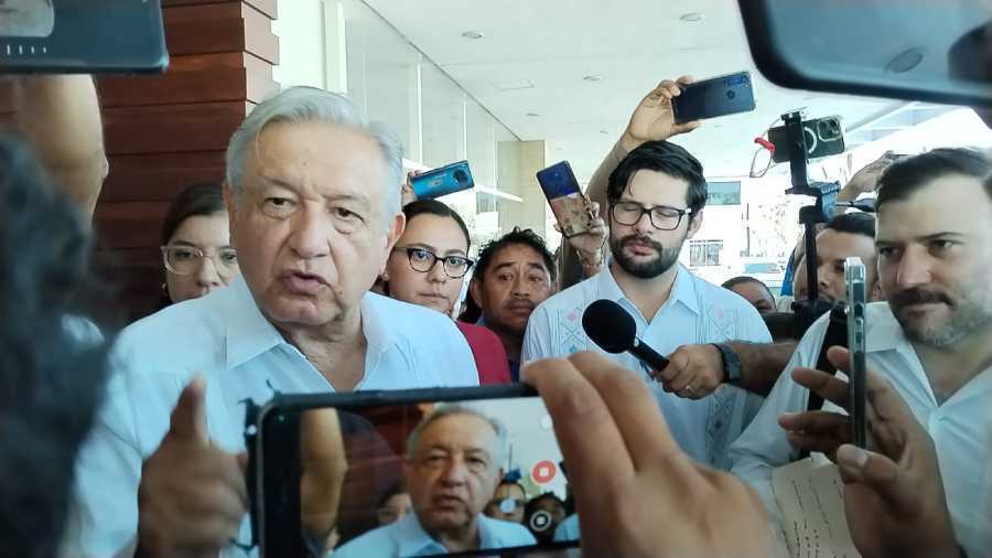 López Obrador visita Quintana Roo y asegura que su propuesta de Reforma Electoral podría ser desechada por la SCJN