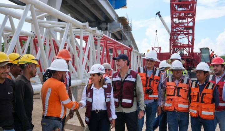 Mara Lezama Supervisa el Proyecto del Puente Nichupte en Cancun una Obra de Transformacion Social 1