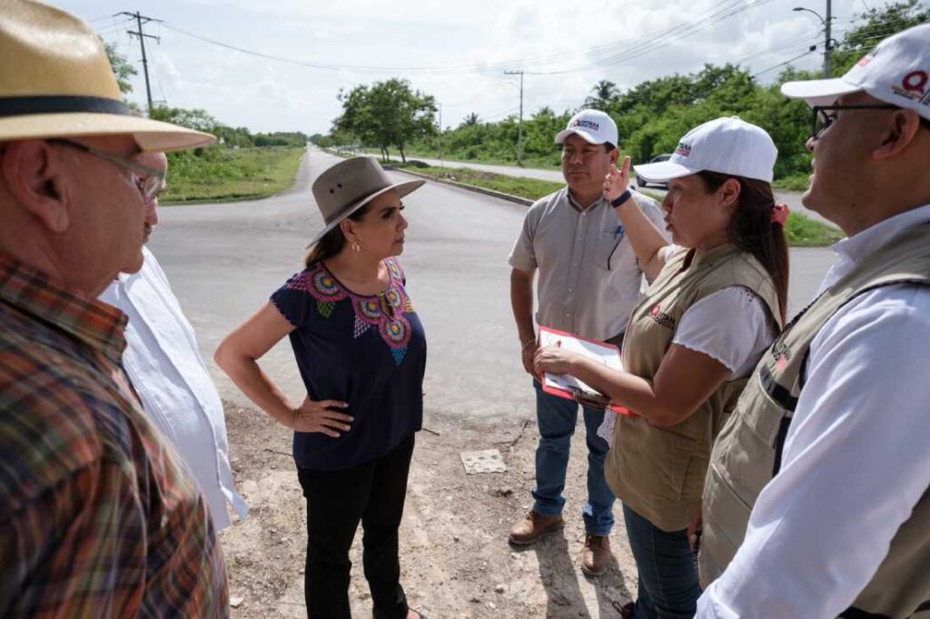 Mara Lezama anuncia inversión de 15 millones de pesos para expandir la Avenida Maxuxac