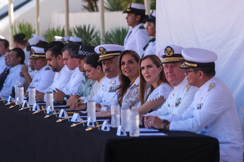 Mara Lezama destaca el reconocimiento hacia mujeres y hombres de la Marina por su labor