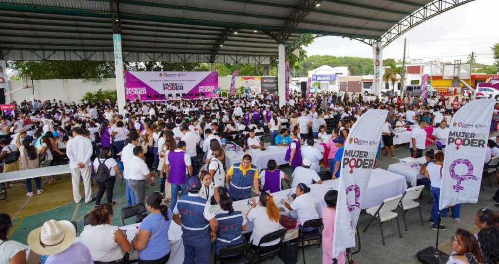 Mara Lezama fortalece a mujeres del sur de Quintana Roo con el programa Mujer es Poder 2