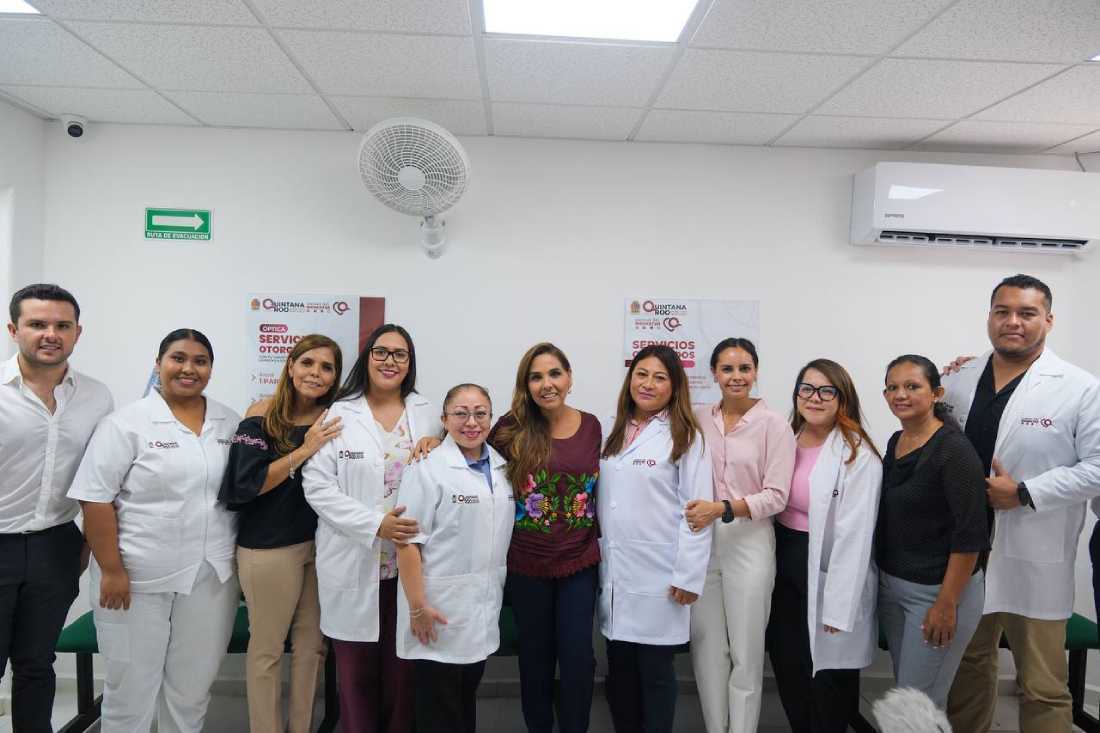 Mara Lezama inaugura la primera Unidad Médica del Bienestar para brindar atención gratuita a la población