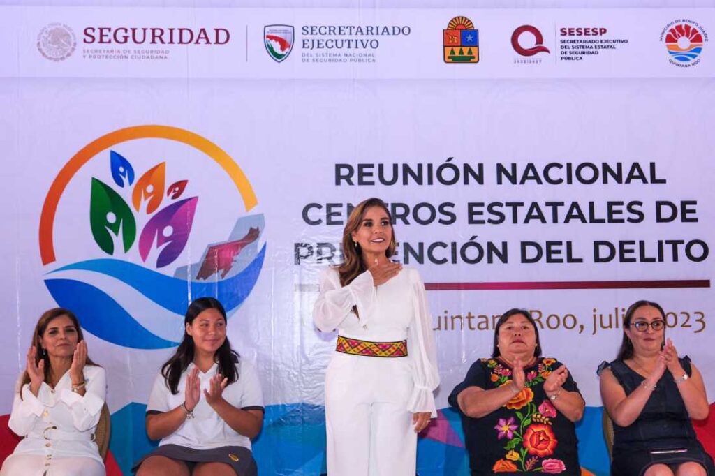 Mara Lezama lidera un encuentro nacional para fortalecer la prevención del delito