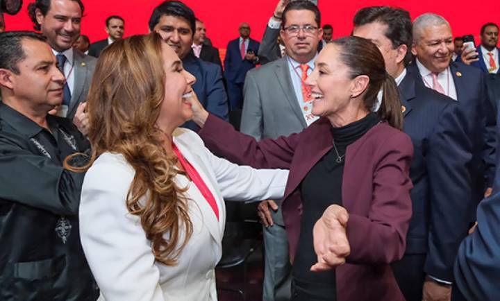 Mara Lezama respalda a Claudia Sheinbaum como líder de la 4T