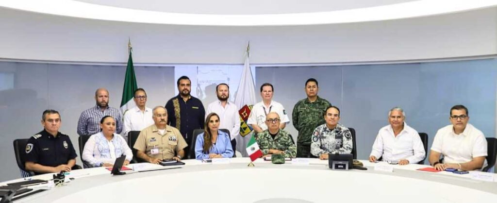 Mara Lezama se reúne con líderes de seguridad para fortalecer estrategias de paz