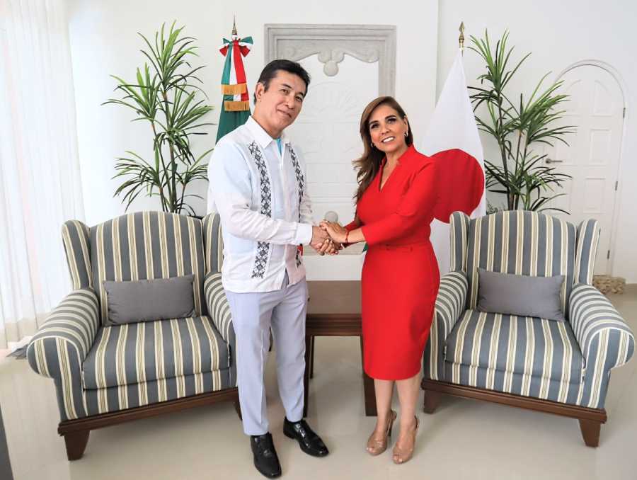 Mara Lezama y el embajador de Japón establecen alianzas para impulsar el turismo y la inversión en Quintana Roo