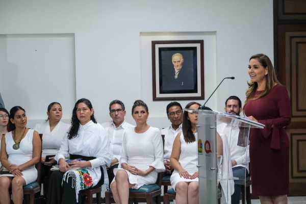 Mara lezama presentó el presupuesto de egreso para 2023